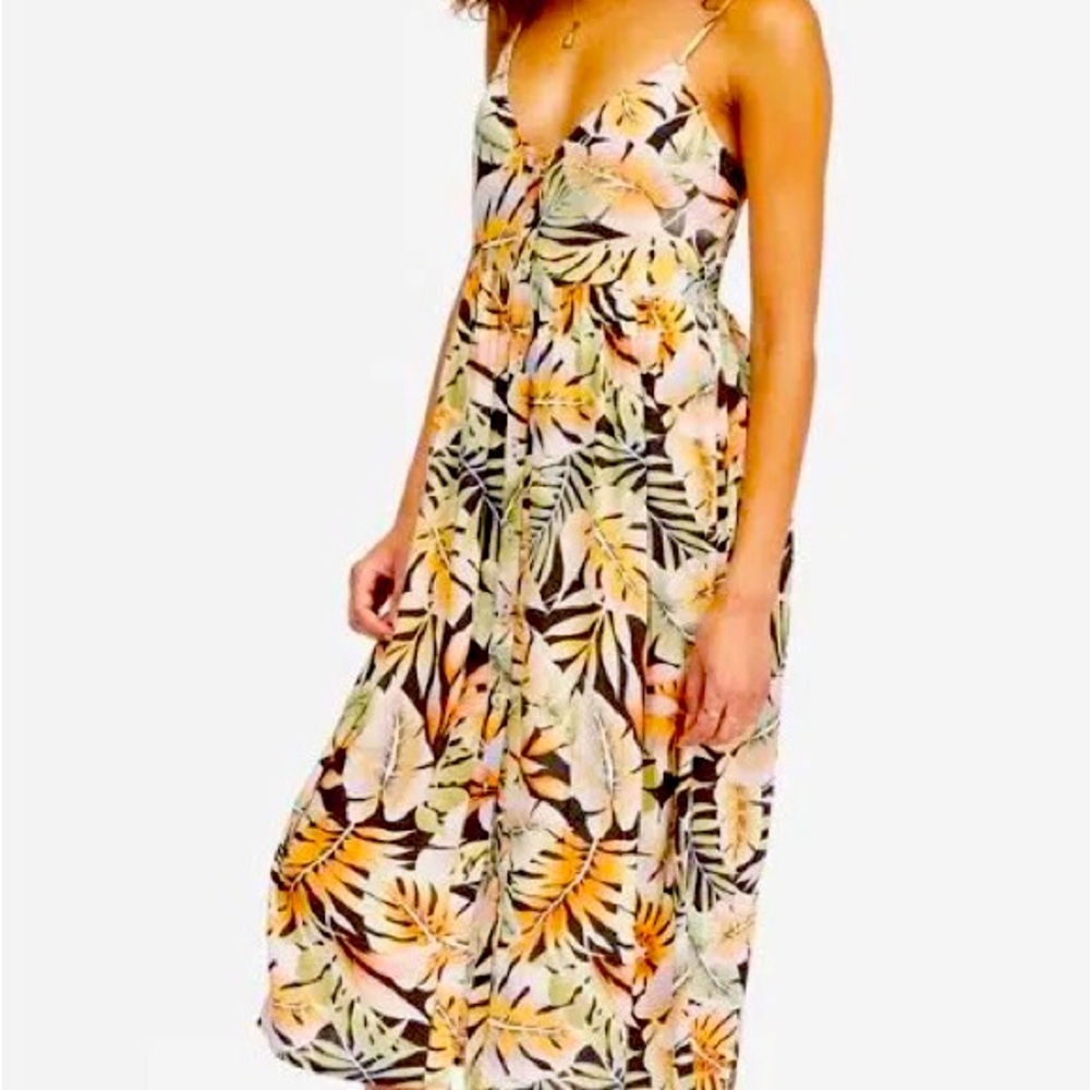 Billabong Venice Babe midi sundress -NEW - Picture 1 of 3